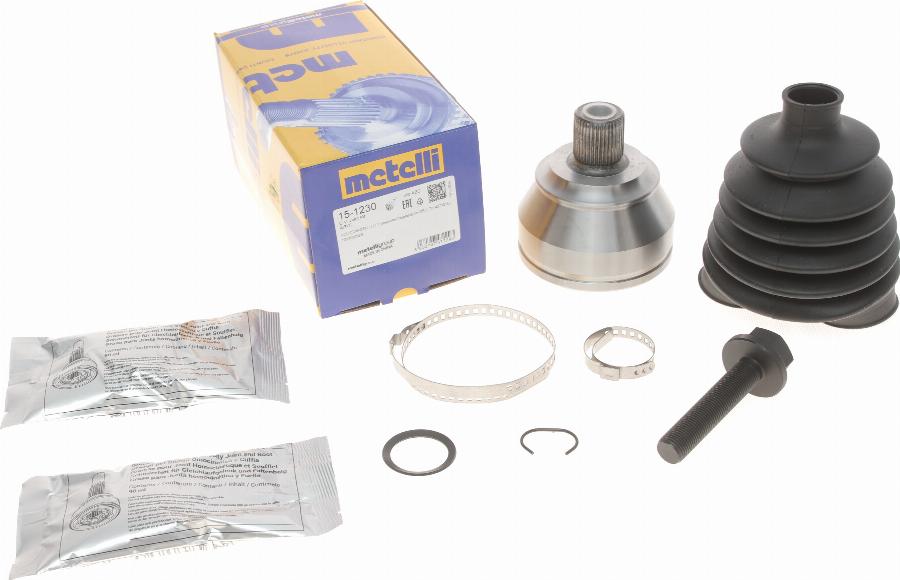 Metelli 15-1230 - Шарнирный комплект, ШРУС, приводной вал parts5.com