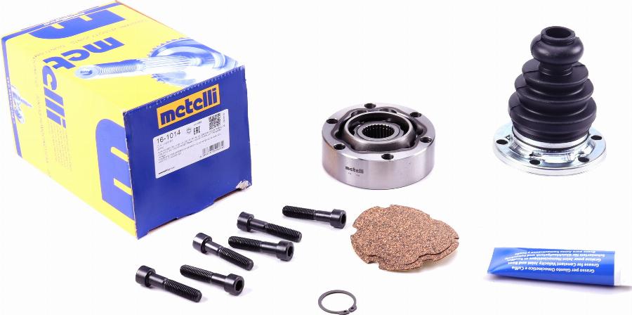 Metelli 16-1014 - Шарнирный комплект, ШРУС, приводной вал parts5.com