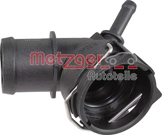 Metzger 4010104 - Фланец охлаждающей жидкости parts5.com