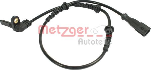 Metzger 0900886 - Датчик ABS, частота вращения колеса parts5.com