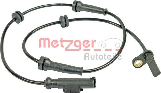 Metzger 0900201 - Датчик ABS, частота вращения колеса parts5.com