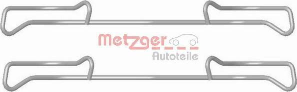 Metzger 109-1678 - Комплектующие для колодок дискового тормоза parts5.com