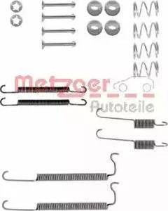 Metzger 105-0628 - Комплектующие, барабанный тормозной механизм parts5.com