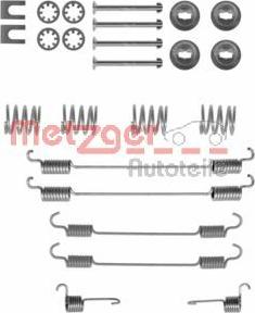 Metzger 105-0747 - Комплектующие, барабанный тормозной механизм parts5.com