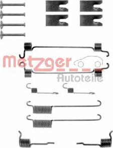 Metzger 105-0731 - Комплектующие, барабанный тормозной механизм parts5.com