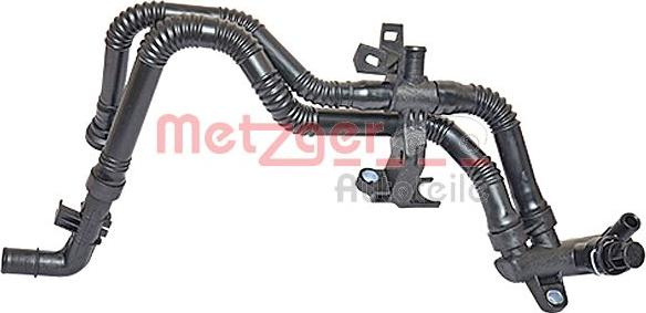 Metzger 2420722 - Шланг радиатора parts5.com