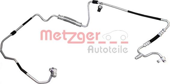 Metzger 2360093 - Трубопровод высокого давления, кондиционер parts5.com