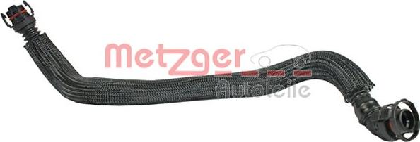 Metzger 2380052 - Шланг, вентиляция картера parts5.com