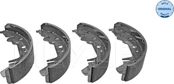 Meyle 44-14 533 0002 - Комплект тормозных колодок, барабанные parts5.com