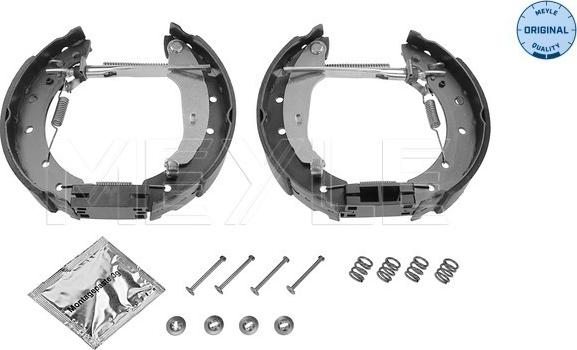 Meyle 40-14 533 0004/K - Комплект тормозных колодок, барабанные parts5.com