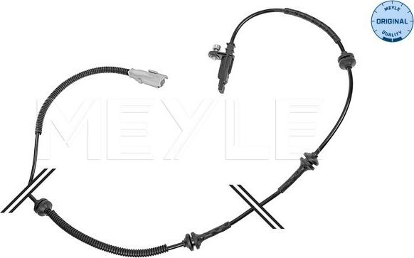 Meyle 40-14 800 0008 - Датчик ABS, частота вращения колеса parts5.com