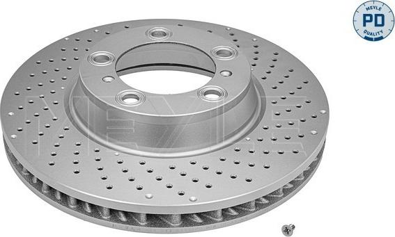 Meyle 483 521 0016/PD - Тормозной диск parts5.com