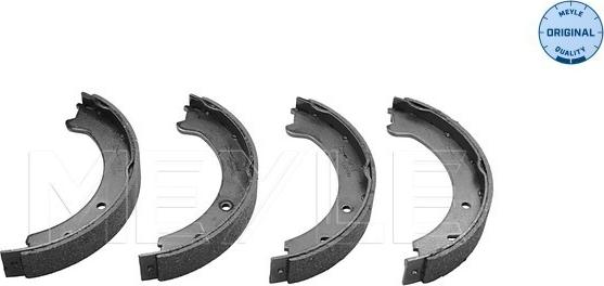 Meyle 514 042 0002 - Комплект тормозов, ручник, парковка parts5.com