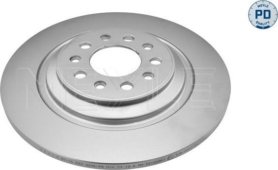 Meyle 57-15 523 0004/PD - Тормозной диск parts5.com