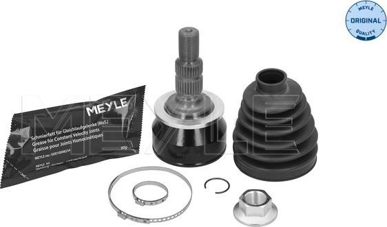 Meyle 614 498 0085 - Шарнирный комплект, ШРУС, приводной вал parts5.com