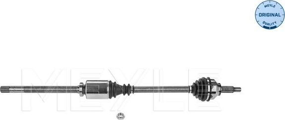 Meyle 614 498 0036 - Приводной вал parts5.com