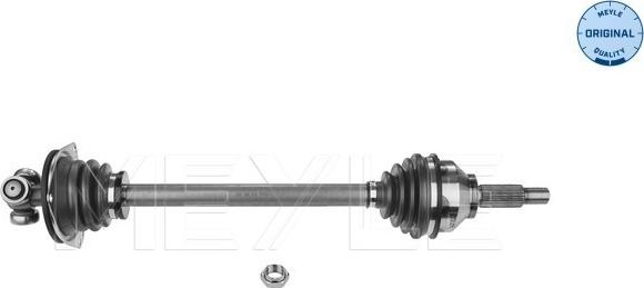 Meyle 614 498 0037 - Приводной вал parts5.com