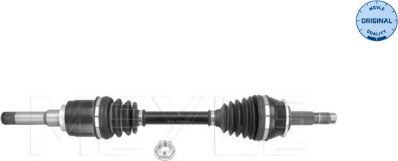 Meyle 614 498 0077 - Приводной вал parts5.com