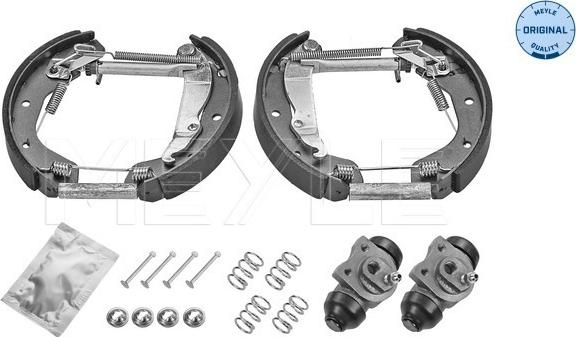 Meyle 614 533 0011 - Комплект тормозных колодок, барабанные parts5.com