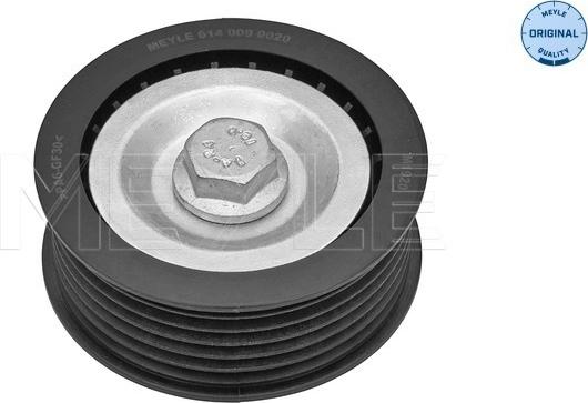 Meyle 614 009 0020 - Deflection / Guide Pulley, v-ribbed belt parts5.com