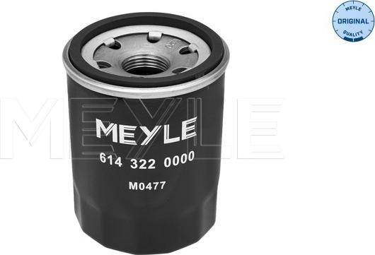 Meyle 614 322 0000 - Масляный фильтр parts5.com