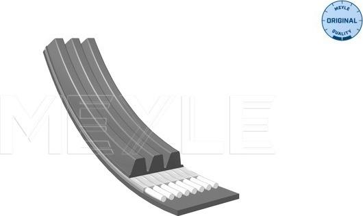 Meyle 050 003 0763 - V-Ribbed Belt parts5.com