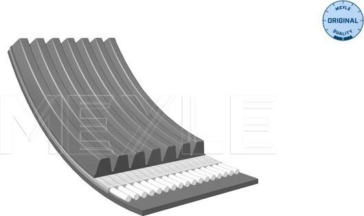 Meyle 050 007 1795 - Correa trapecial poli V parts5.com