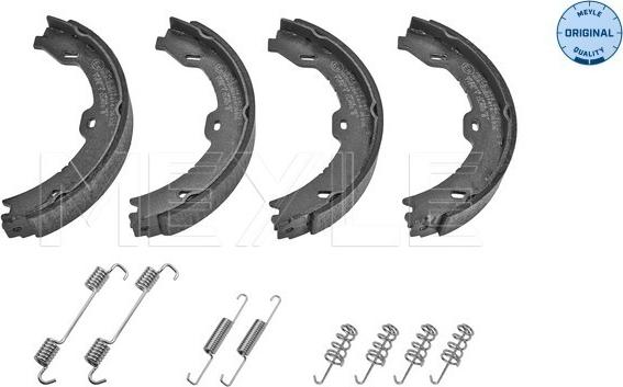 Meyle 014 042 1002/S - Комплект тормозов, ручник, парковка parts5.com