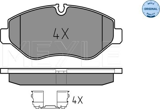 Meyle 025 291 9220 - Тормозные колодки, дисковые, комплект parts5.com