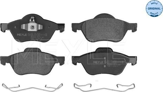 Meyle 025 245 3518 - Тормозные колодки, дисковые, комплект parts5.com