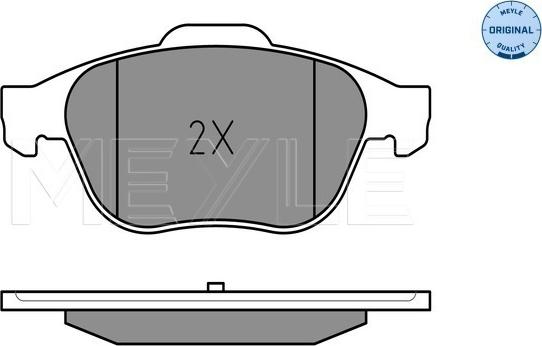 Meyle 025 245 3618 - Тормозные колодки, дисковые, комплект parts5.com