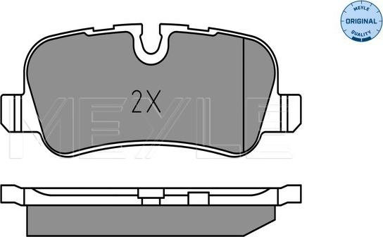 Meyle 025 241 9217 - Тормозные колодки, дисковые, комплект parts5.com