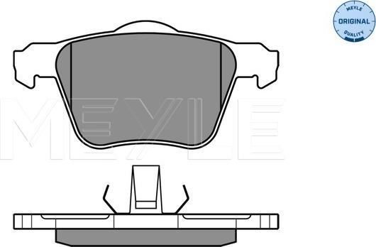 Meyle 025 241 4218 - Тормозные колодки, дисковые, комплект parts5.com