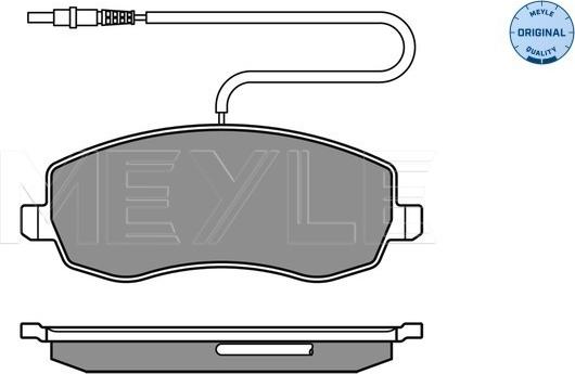 Meyle 025 248 3919/W - Тормозные колодки, дисковые, комплект parts5.com