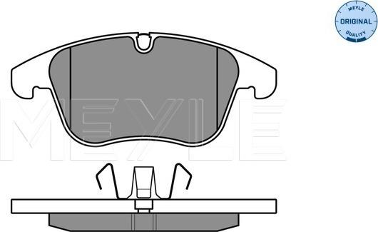 Meyle 025 243 3218 - Тормозные колодки, дисковые, комплект parts5.com