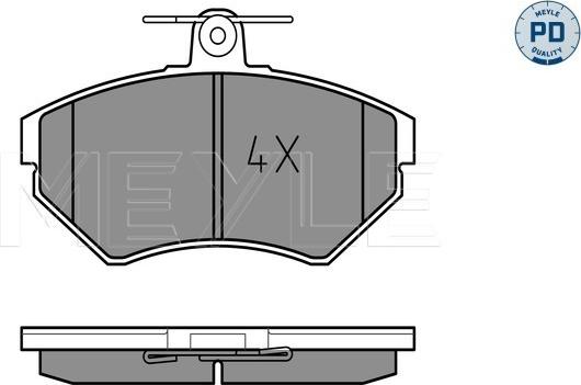 PALIDIUM P1-1091 - Тормозные колодки, дисковые, комплект parts5.com