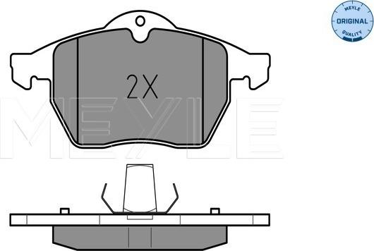 Meyle 025 218 2919 - Тормозные колодки, дисковые, комплект parts5.com