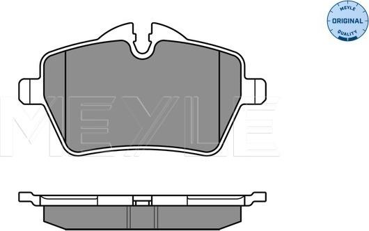 Meyle 025 239 8418 - Тормозные колодки, дисковые, комплект parts5.com