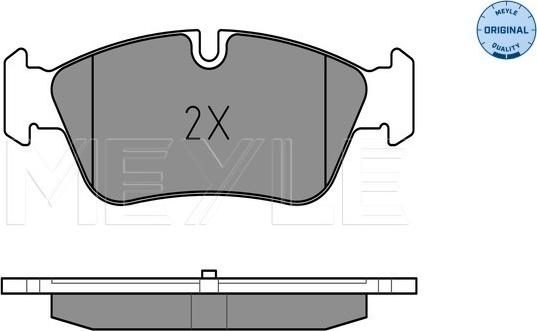 Meyle 025 239 3517 - Тормозные колодки, дисковые, комплект parts5.com