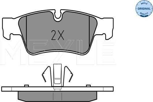 Meyle 025 239 2318 - Тормозные колодки, дисковые, комплект parts5.com