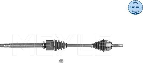 Meyle 16-14 498 0063 - Приводной вал parts5.com