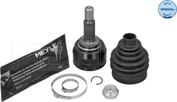 Meyle 16-14 498 0203 - Шарнирный комплект, ШРУС, приводной вал parts5.com