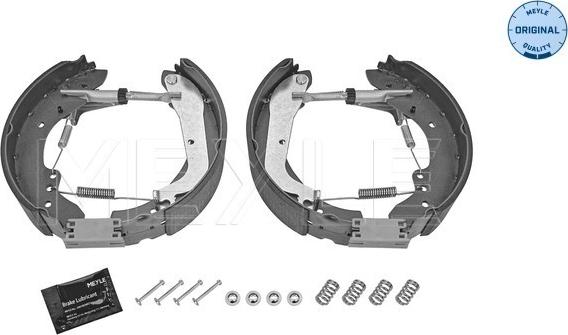 Meyle 16-14 533 0042/K - Комплект тормозных колодок, барабанные parts5.com