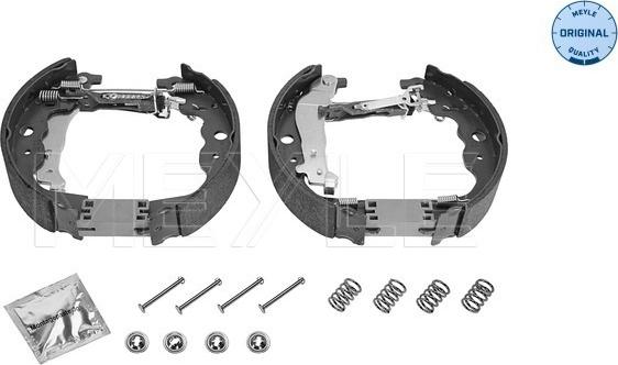 Meyle 16-14 533 0016/K - Комплект тормозных колодок, барабанные parts5.com