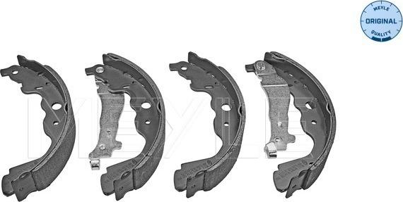 Meyle 16-14 533 0016 - Комплект тормозных колодок, барабанные parts5.com