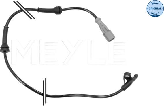 Meyle 16-14 899 0049 - Датчик ABS, частота вращения колеса parts5.com