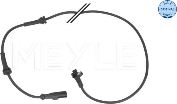 Meyle 16-14 899 0048 - Датчик ABS, частота вращения колеса parts5.com