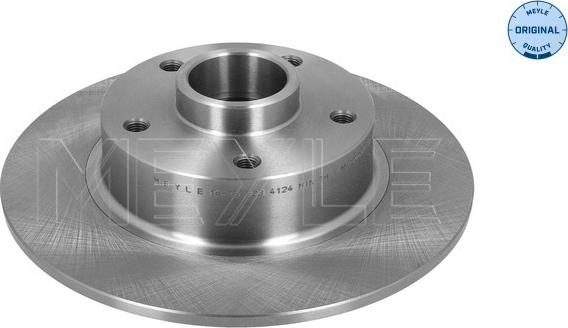 Meyle 16-15 523 4124 - Тормозной диск parts5.com