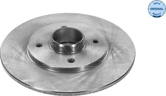 Meyle 16-15 523 0007 - Brake Disc parts5.com