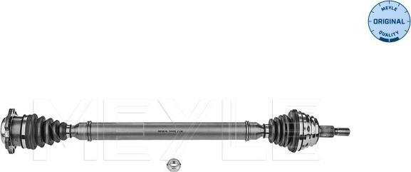 Meyle 100 498 0686 - Приводной вал parts5.com